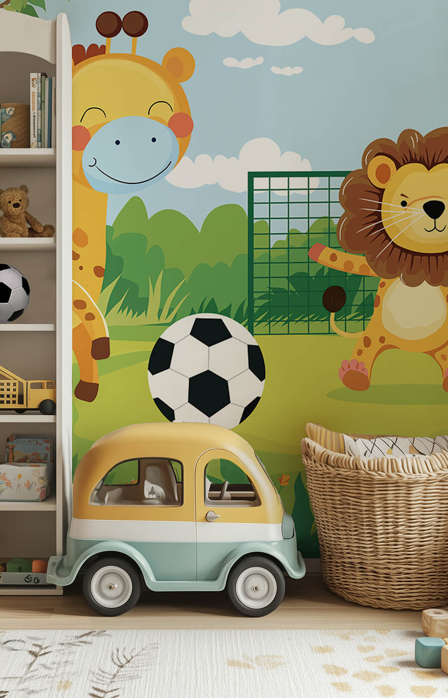wiz_safari_gol_A_photo_of_white_wall_in_the_childrens_room_car kopia 2